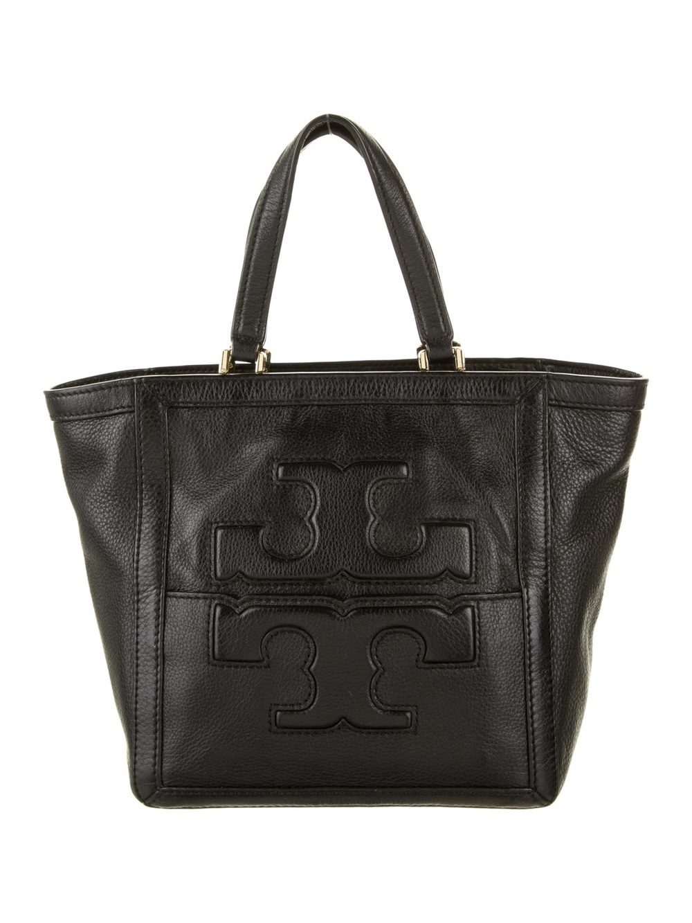 Tory Burch Jessica Square Leather Tote Bag